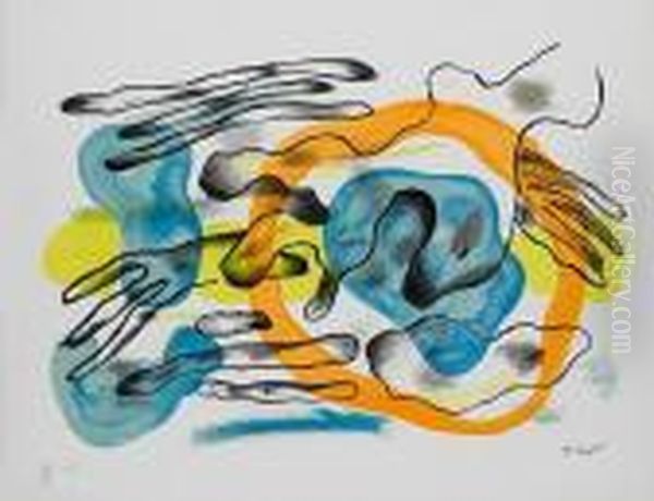 Les Nuages Oil Painting by Fernand Leger