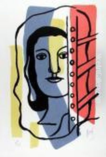 F.leger Oil Painting by Fernand Leger