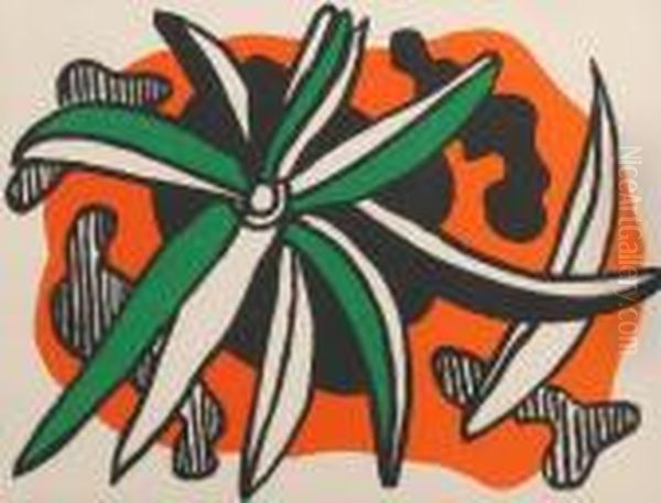 Ohne Titel Oil Painting by Fernand Leger