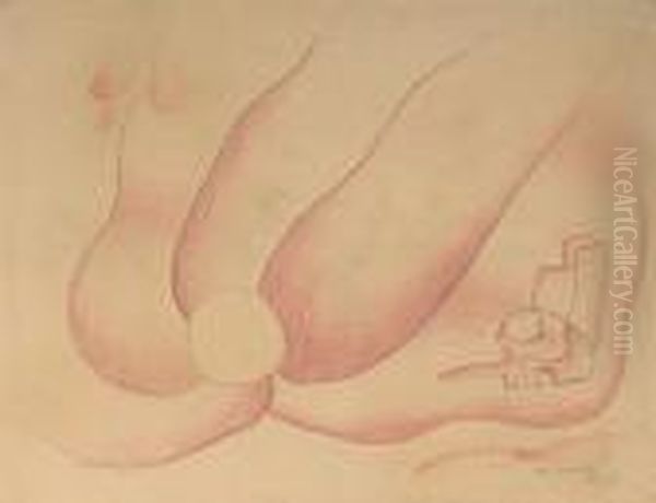 Tete De Planete Oil Painting by Fernand Leger