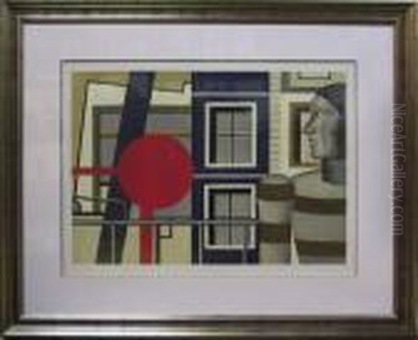 Uitgegeven Door Mourlot Oil Painting by Fernand Leger