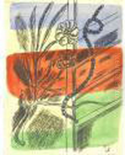 Fernand Fleurset Chaines Oil Painting by Fernand Leger