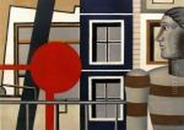 Composition Oil Painting by Fernand Leger