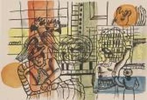 Femme Au Perroquets