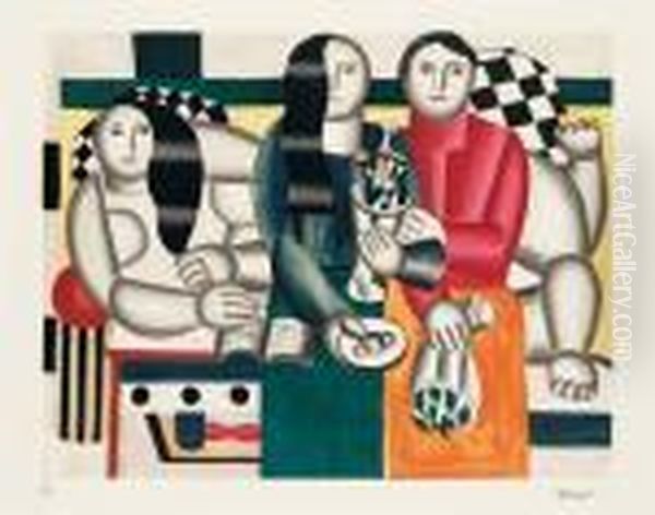 Senza Titolo Oil Painting by Fernand Leger