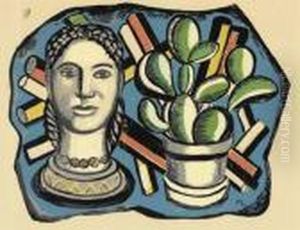 Woman With Cactus