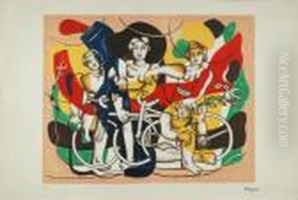 Senza Titolo Oil Painting by Fernand Leger