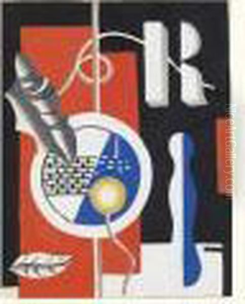 - Oil Painting by Fernand Leger