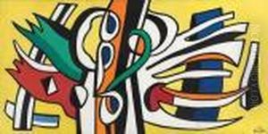 Composition: Projet De Peinture Murale Pour La Triennale De Milan