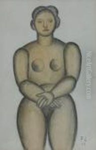 Nude, Together With A Figure Study, And A Depiction Of An Elephant