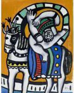 L'acrobate Et Le Cheval