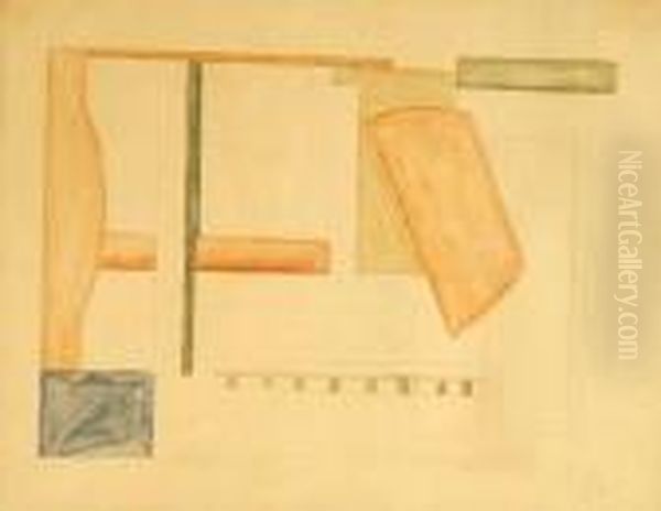 Composition Oil Painting by Fernand Leger