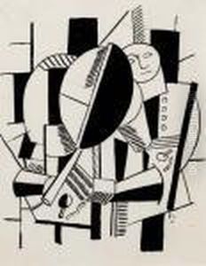 Femme Au Miroir - 1920