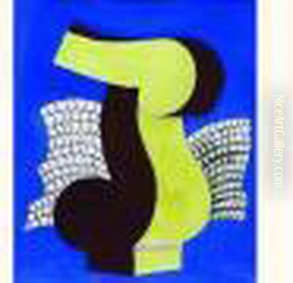 Element De Fauteuil Oil Painting by Fernand Leger