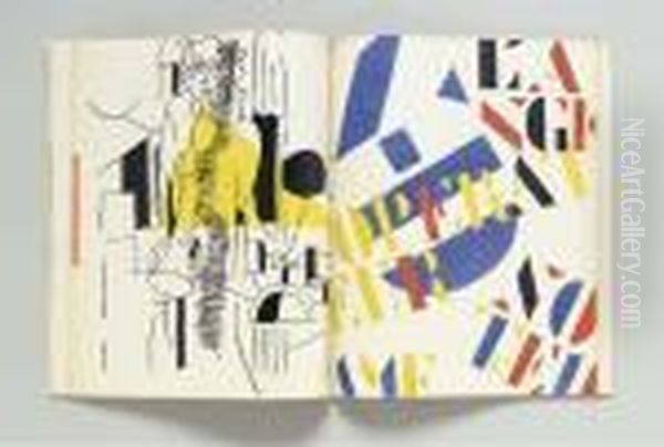 Blaise Cendrars, La Fin Du Monde Oil Painting by Fernand Leger