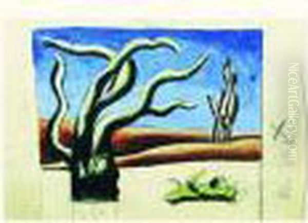 David Triomphant Oil Painting by Fernand Leger