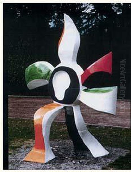 La Fleur Qui Marche Oil Painting by Fernand Leger