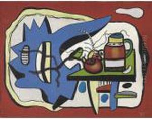 Composition Avec Vase (nature Morte Avec Vase)