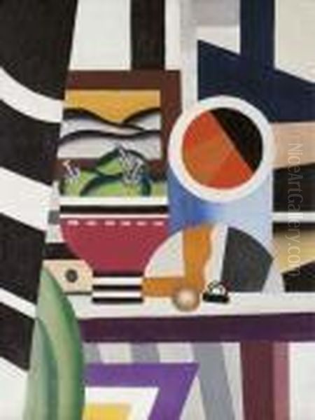 Nature Morte Oil Painting by Fernand Leger