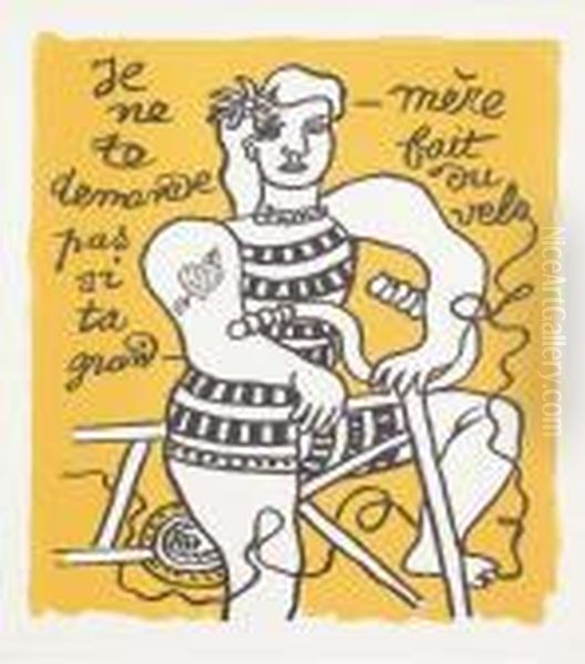 Fernand Leger, Cirque, Teriade Oil Painting by Fernand Leger
