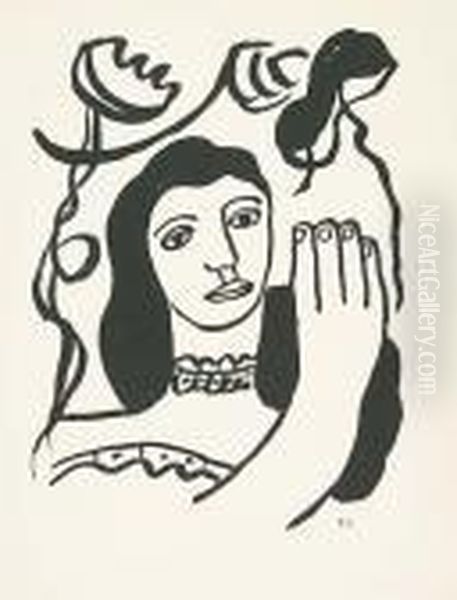 Les Illuminations Oil Painting by Fernand Leger