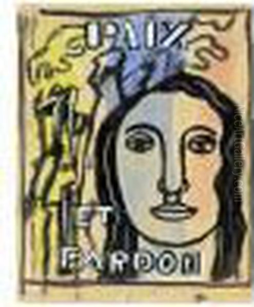 Paix Et Pardon Oil Painting by Fernand Leger