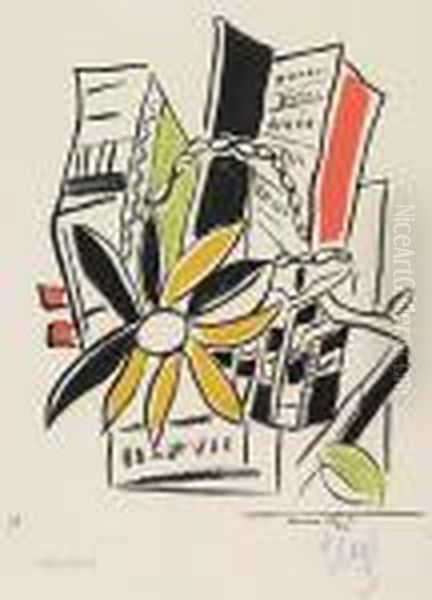 Chevreuse Oil Painting by Fernand Leger