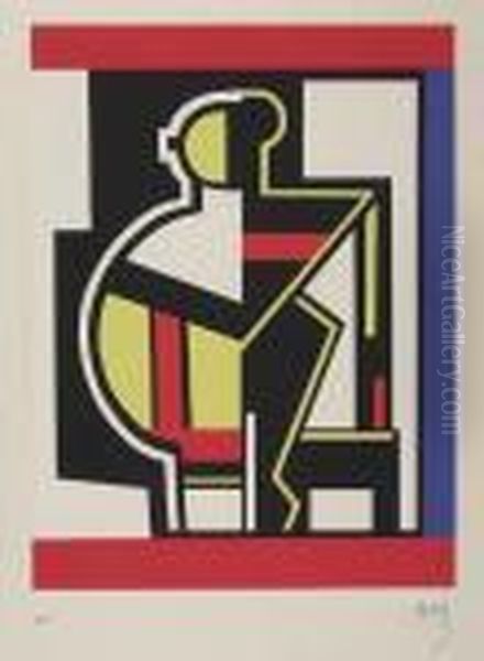 Epoque Mechanique Oil Painting by Fernand Leger
