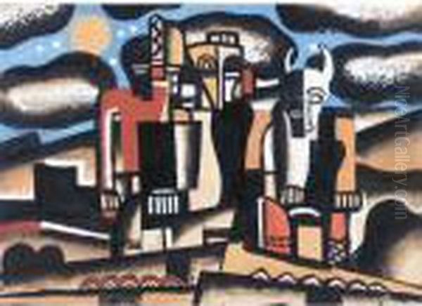 La Creation Du Monde Oil Painting by Fernand Leger