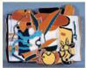 Composition Aux Pommes, Tourn Sols Et Longues Feuilles, Cirka, 1952.