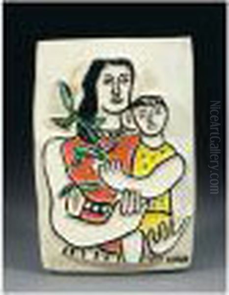 La Paix Oil Painting by Fernand Leger
