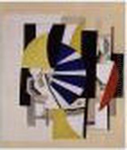 Composition (deux Figures Cubistes)