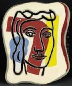 Visage En Creux, Couleurs En Dehors