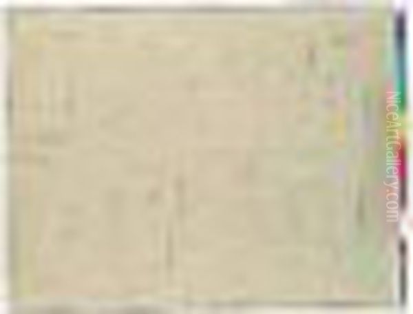 Dessin Au Crayon Sur Papier Recto-verso Oil Painting by Fernand Leger