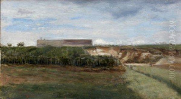 Paysage Oil Painting by Stanislas Lepine