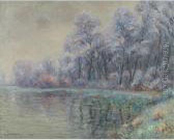 Le Givre Oil Painting by Gustave Loiseau
