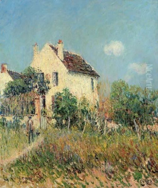 Veslez Oil Painting by Gustave Loiseau