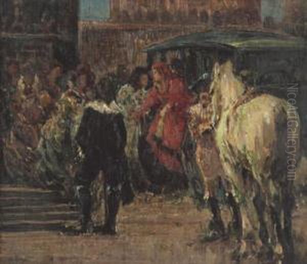 Carnevale Oil Painting by Alessandro Lupo