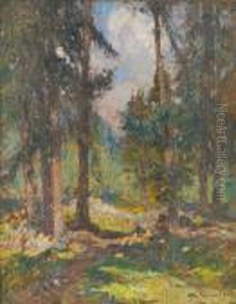 Bosco Oil Painting by Alessandro Lupo