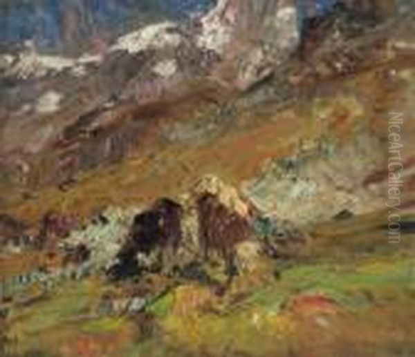 Gabiet 1933 Oil Painting by Alessandro Lupo