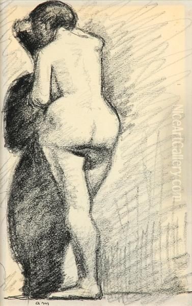 Femme Nue Oil Painting by Albert Marquet