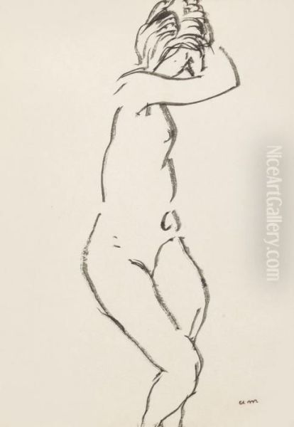 Femme Nue Oil Painting by Albert Marquet