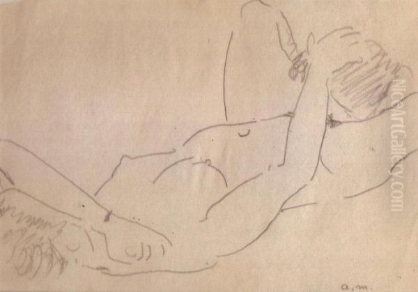 Dessin Erotique Oil Painting by Albert Marquet