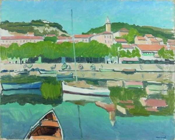 L'estaque Oil Painting by Albert Marquet