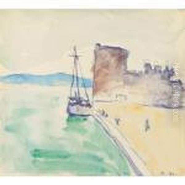 Le Port Oil Painting by Albert Marquet