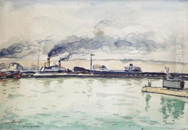 Constanza Oil Painting by Albert Marquet