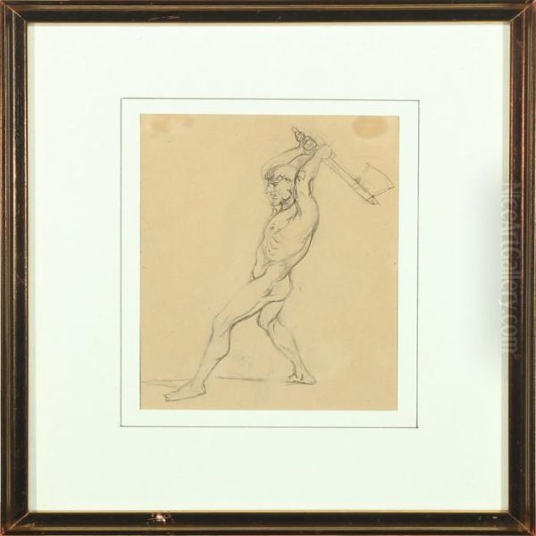 Figure Compositions Oil Painting by Wilhelm Marstrand