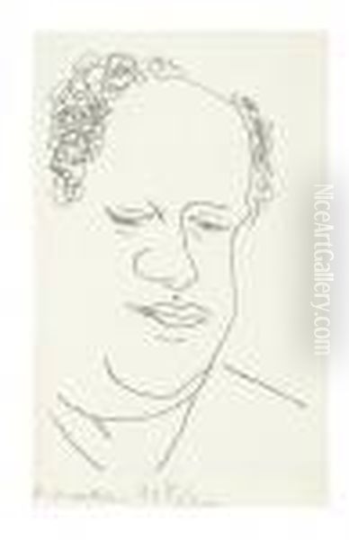 Portrait De Rene Leriche Oil Painting by Henri Matisse