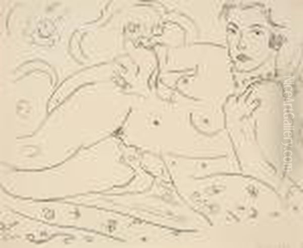 Nu Oil Painting by Henri Matisse