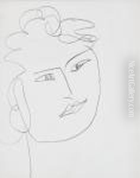 Eva V Oil Painting by Henri Matisse